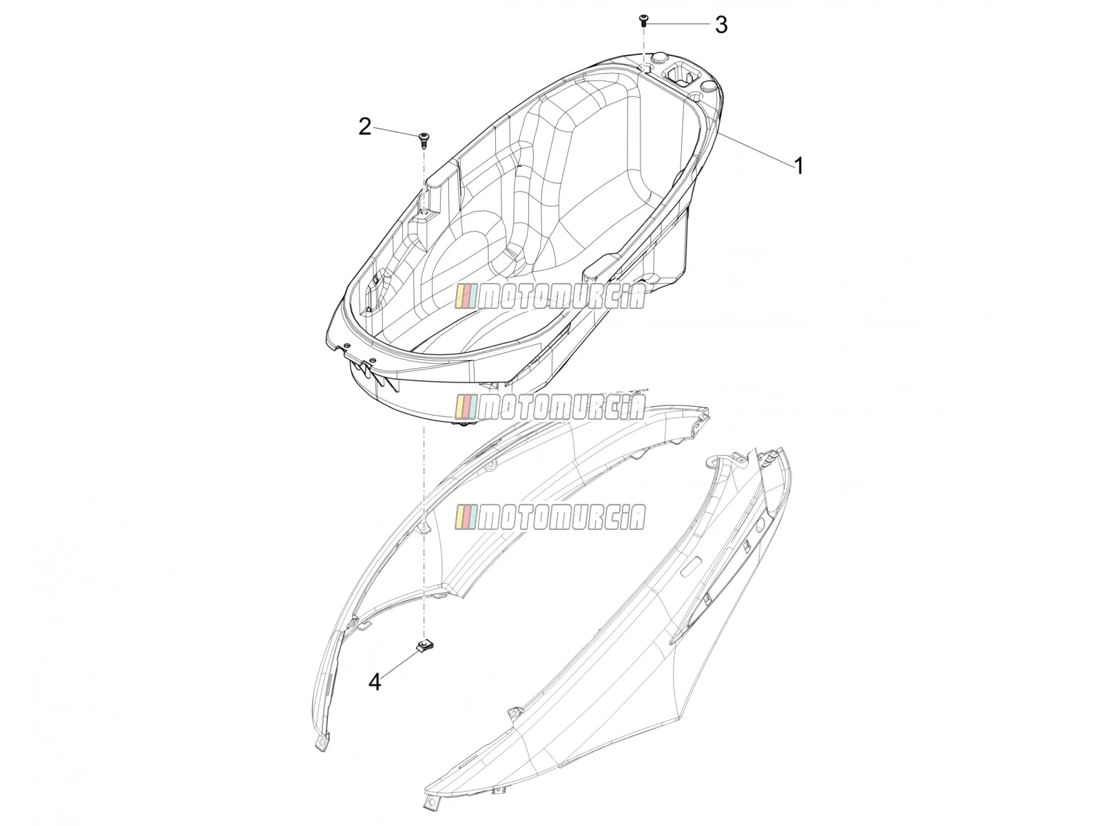 Helmet Huosing - Undersaddle