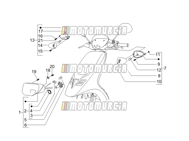 Phares avant - clignotants