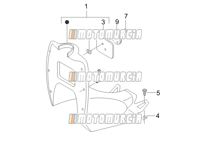 Front Glove-box - Knee-guard Panel