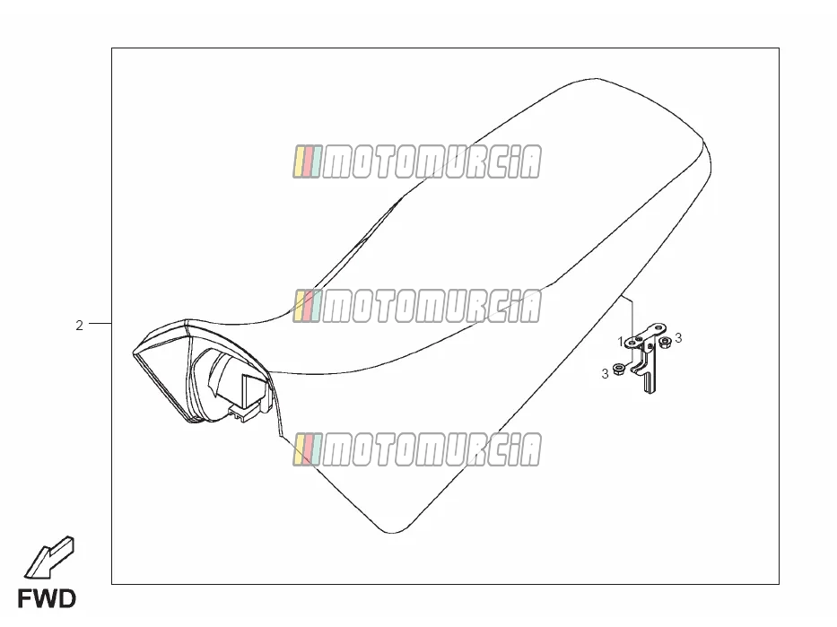 Selle biplace