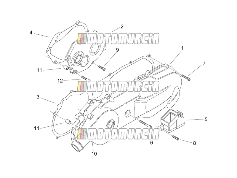 Motor »afdekkingen