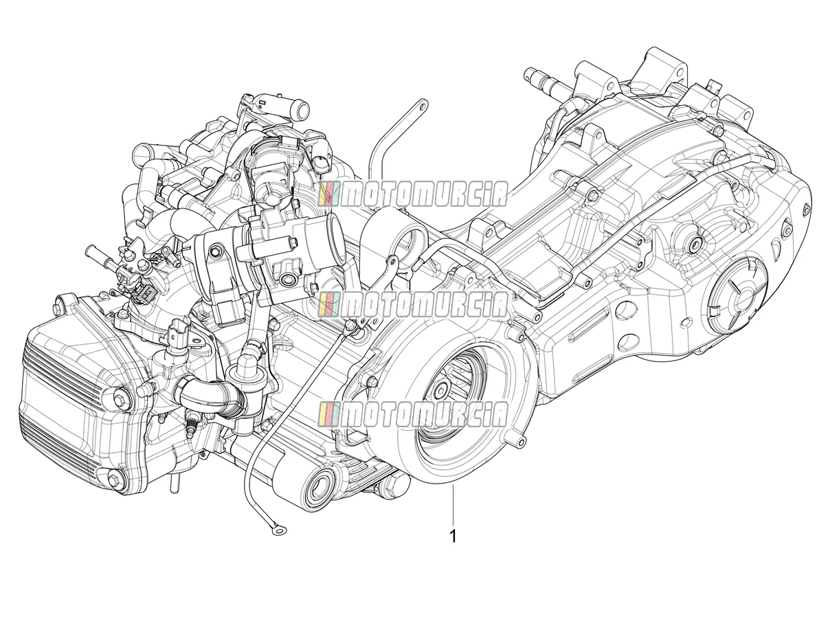 Motor montage