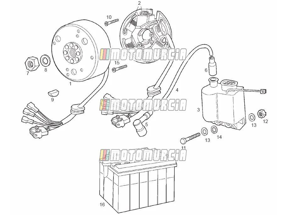 Cdi magneet assy