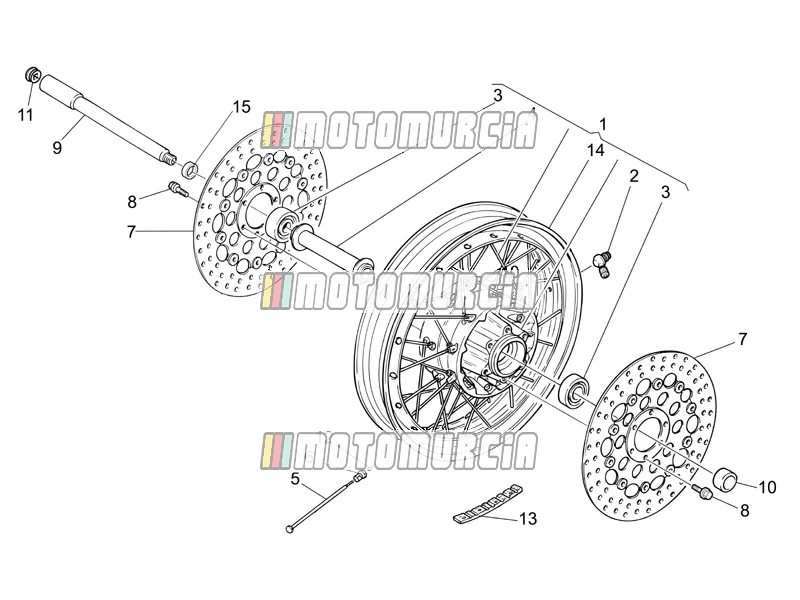Roue avant