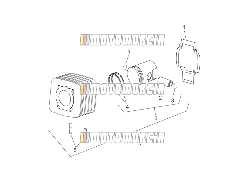 Motor »cilinder met zuiger