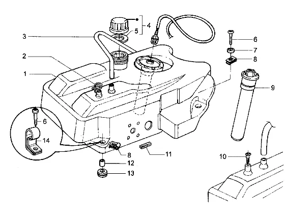 Brandstoftank