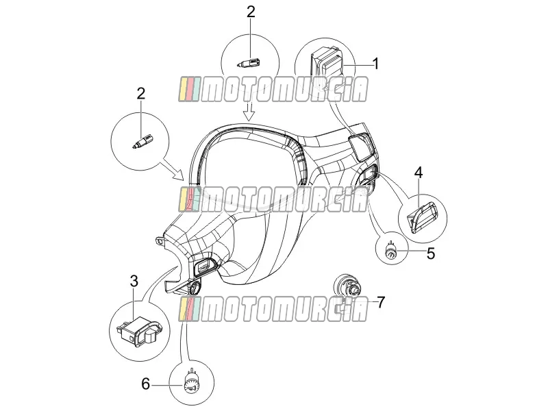 Sélecteurs - interrupteurs - boutons