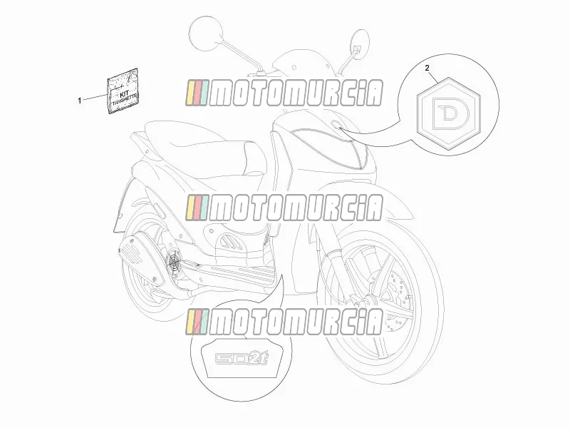 Platen - emblemen