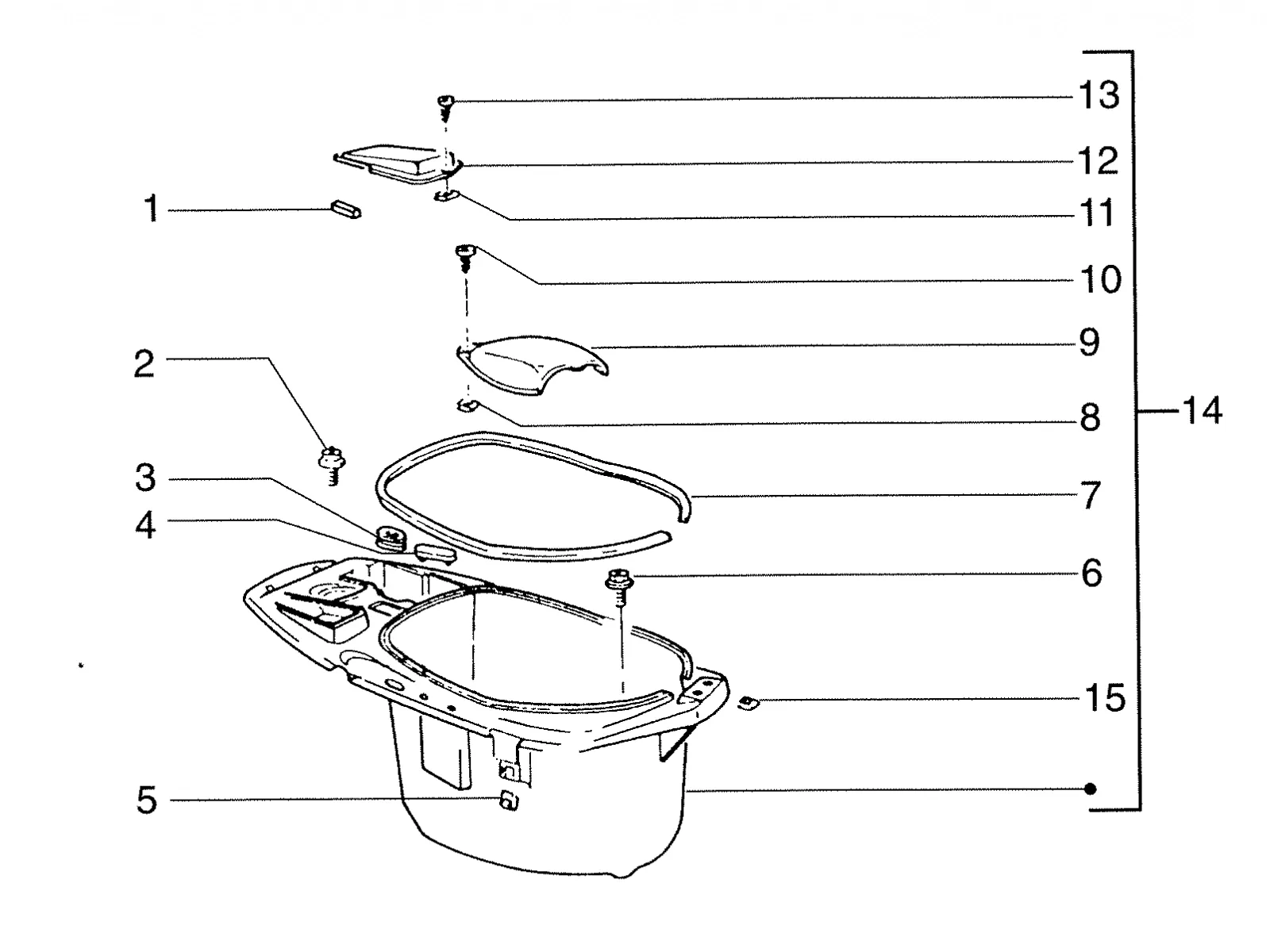Helm compartiment