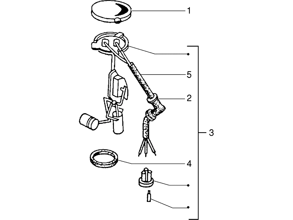 Brandstof niveaumeter