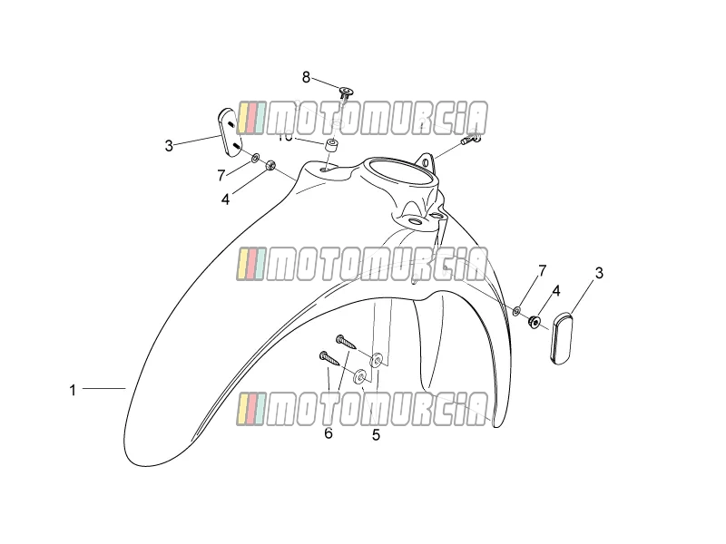 Frame » Front Body Vi - Front Mudguard