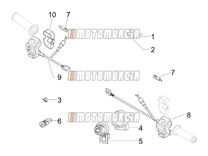 Sélecteurs - interrupteurs - boutons