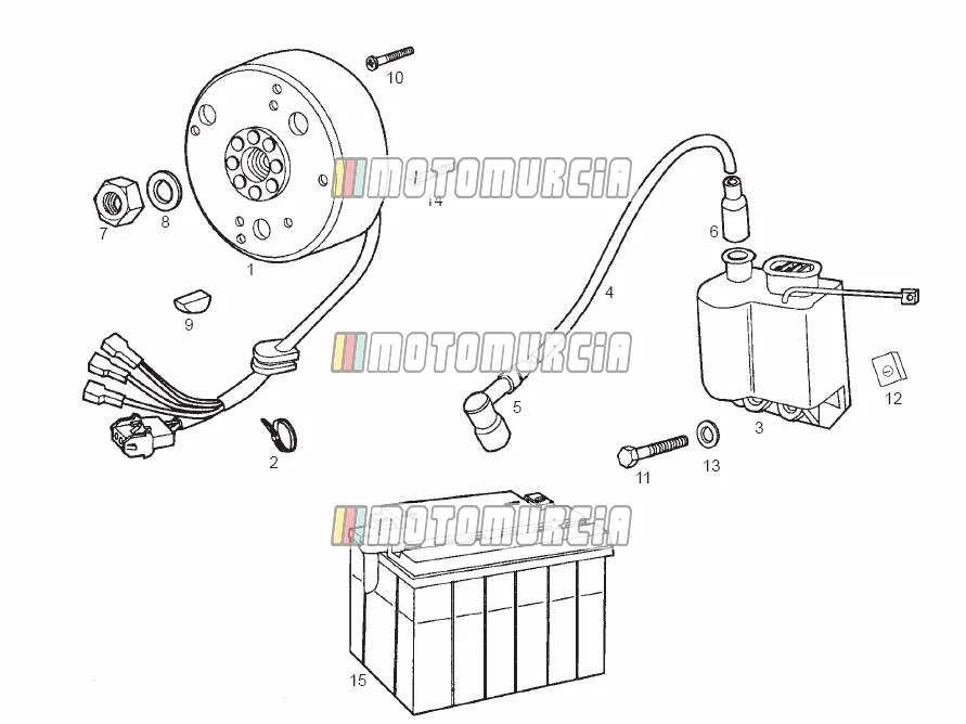 Cdi magneet assy