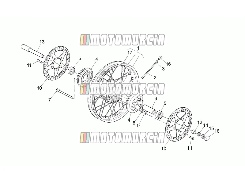 Roue avant
