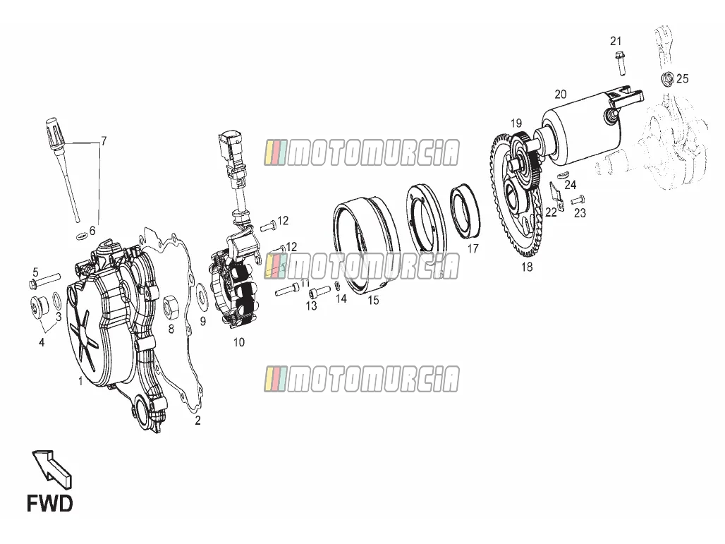 Cdi magneet assy