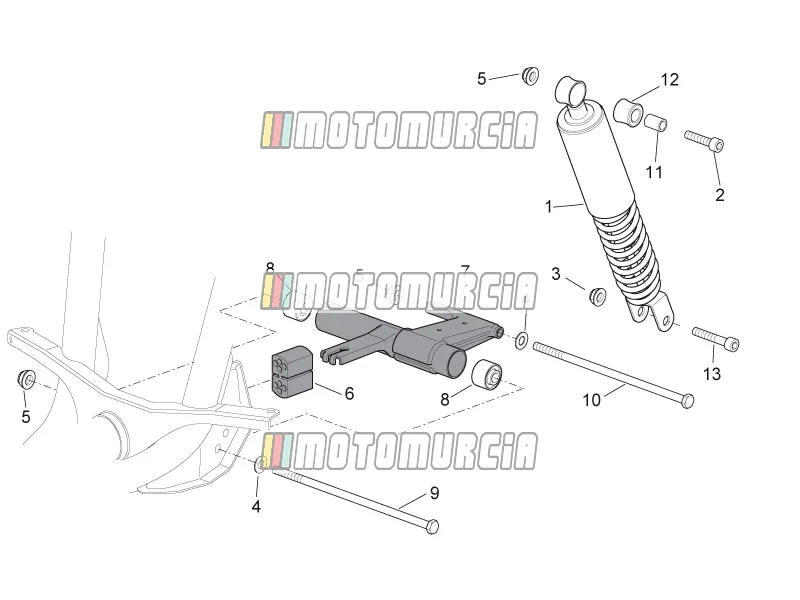 Frame » r.shock absorber-connect. hengel
