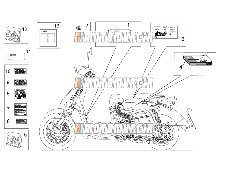 Plaque set-decal-op.handbooks
