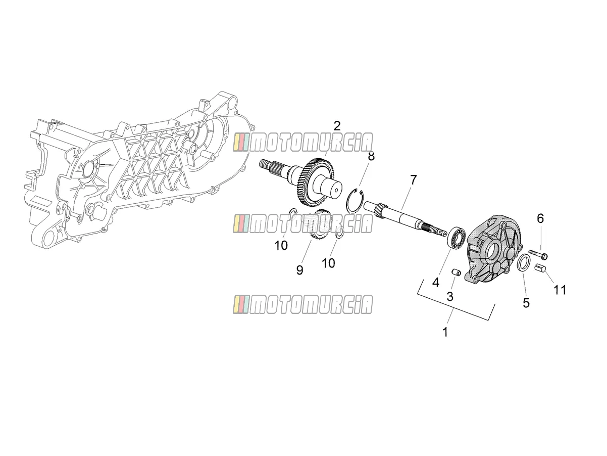Driven Pulley Shaft