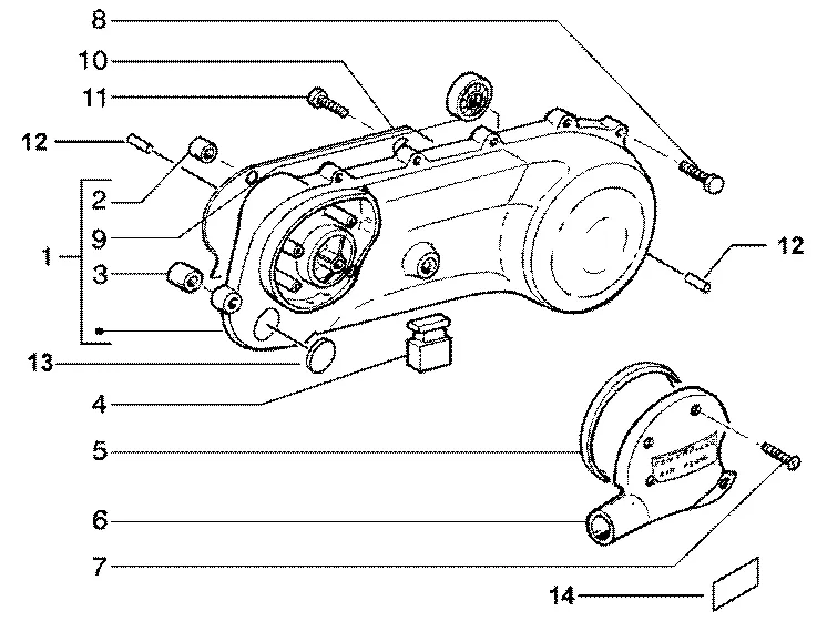 Couvercle de transmission