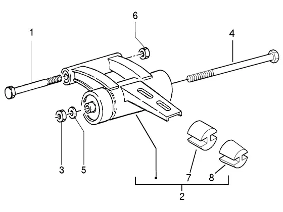 Bras oscillant