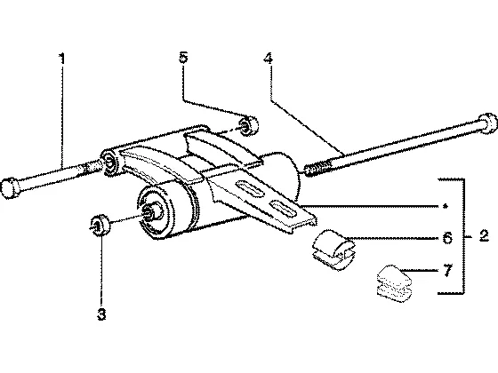 Bras oscillant