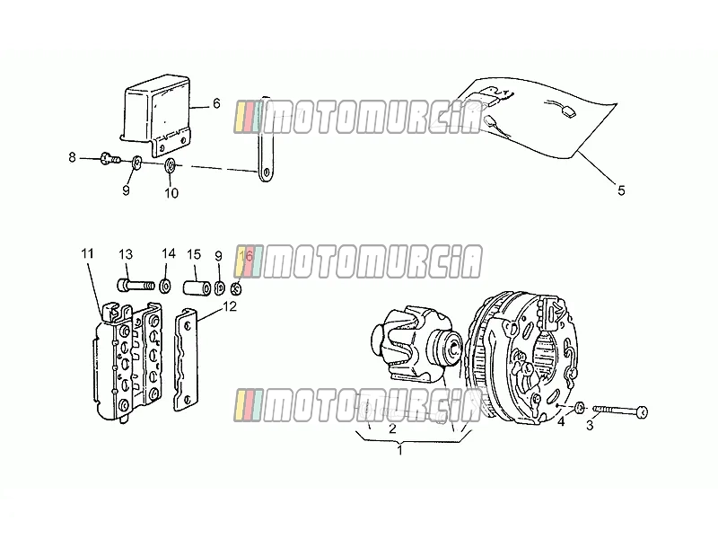 Bosch dynamo-regelaar