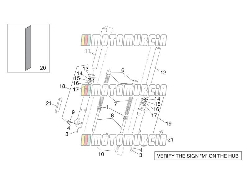 Frame » marzocchi voorvork - naven, mouwen