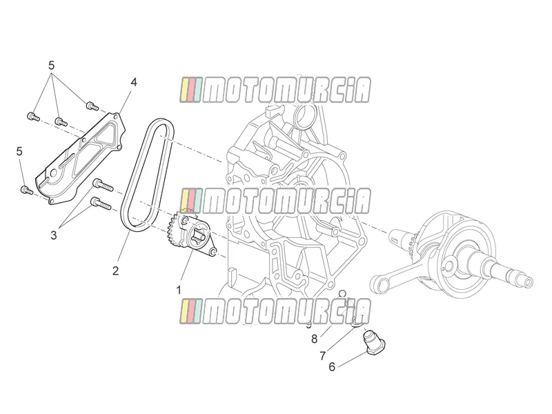 Motor »oliepomp