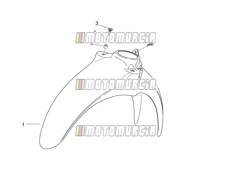 Frame » Front Body Vi - Front Mudguard