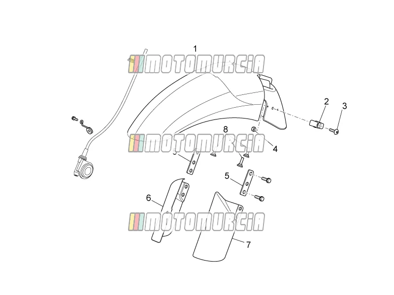 Frame » Front Body - Front Mudguard