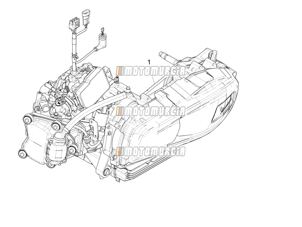 Motor, montage