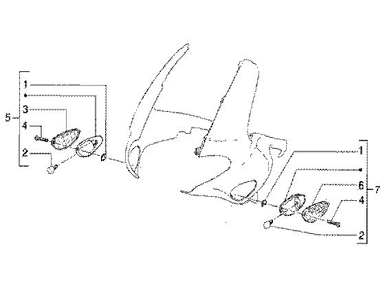 Indicateurs de direction avant