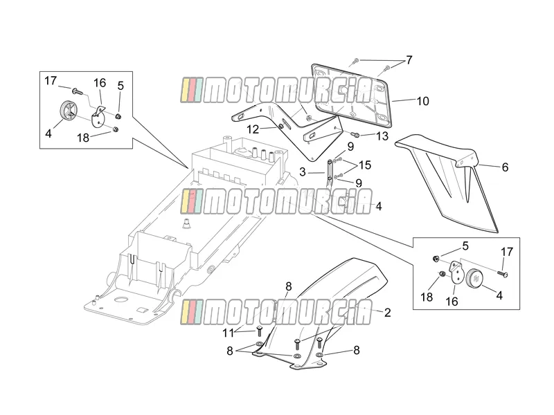 Rear Mudguard