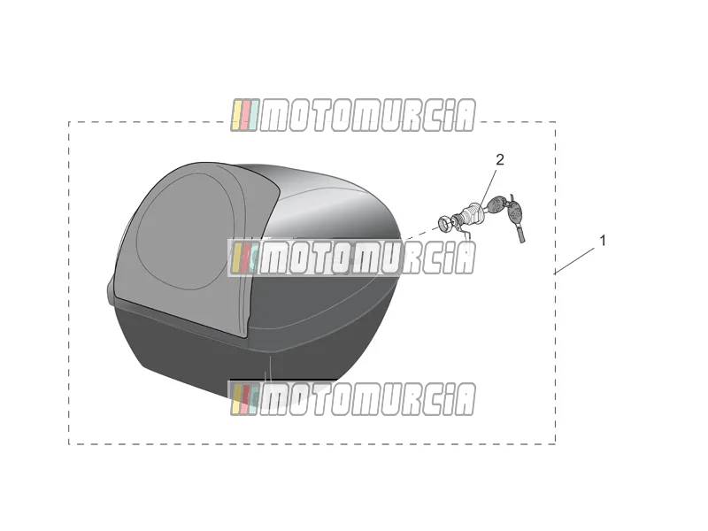 Accessoires » selon - top/cases, valises latérales