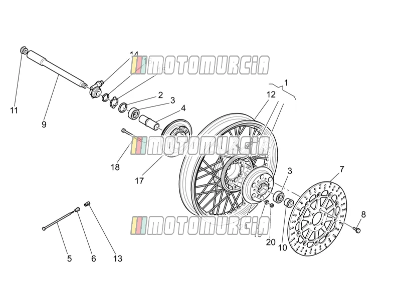 Roue avant I