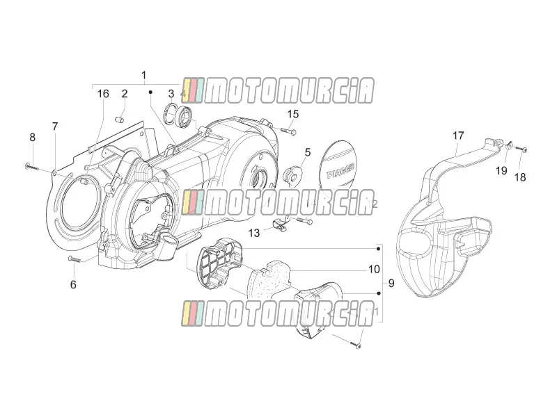 Crankcase Cover - Crankcase Cooling