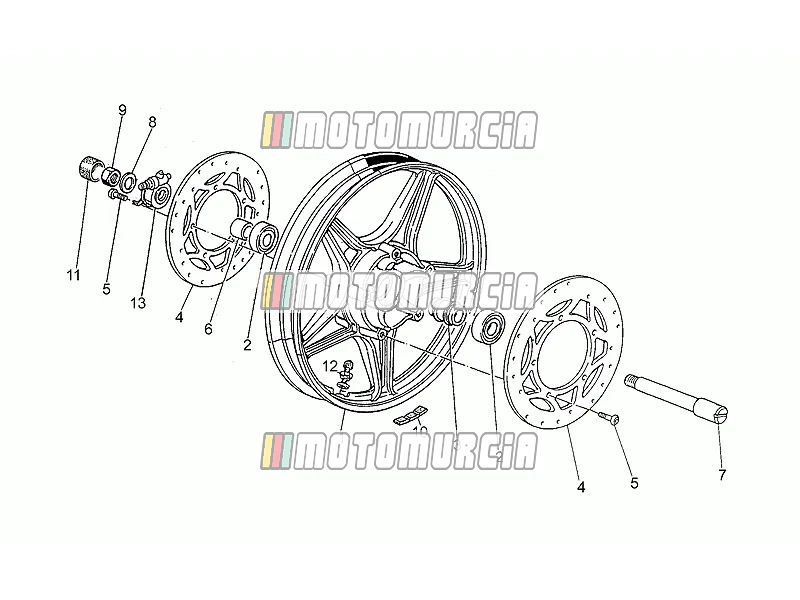 Roue avant