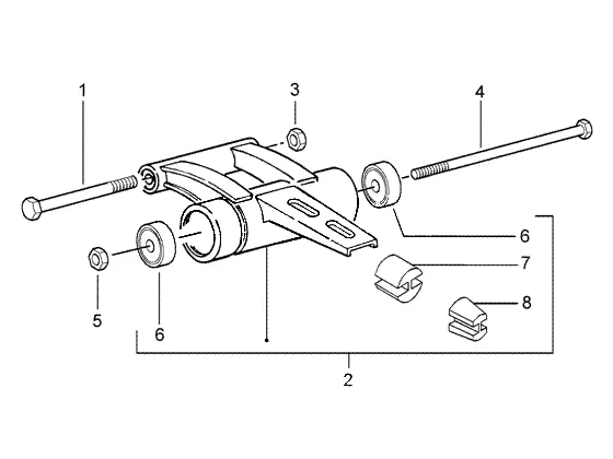 Bras oscillant