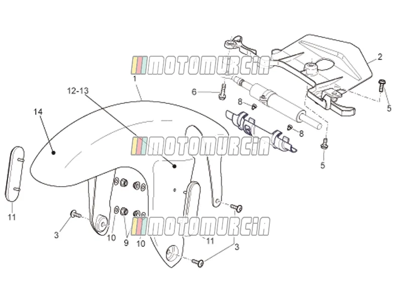 Front Body - Front Mudguard