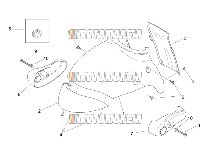 Front Body - Front Mudguard