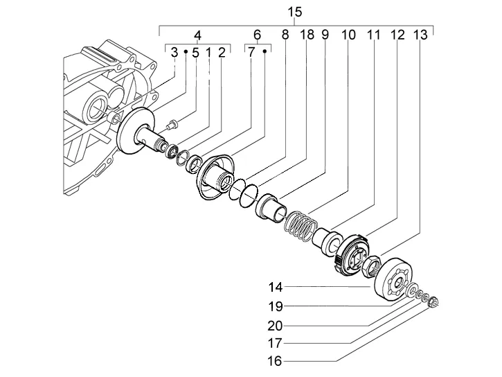 Driven Pulley