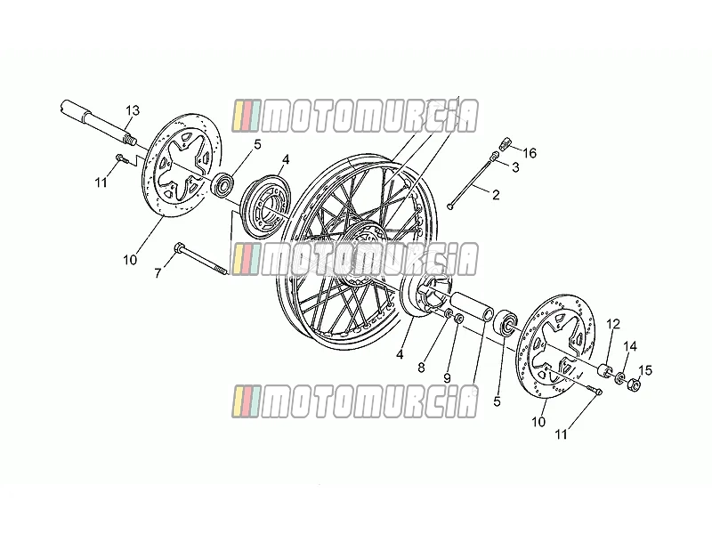 Roue avant