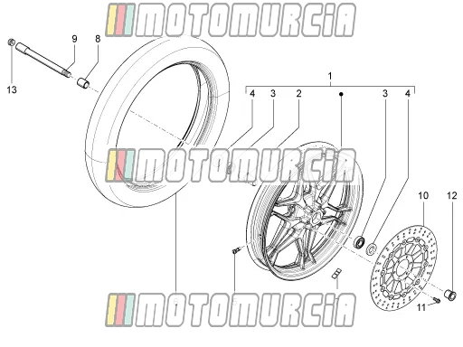 Roue avant II