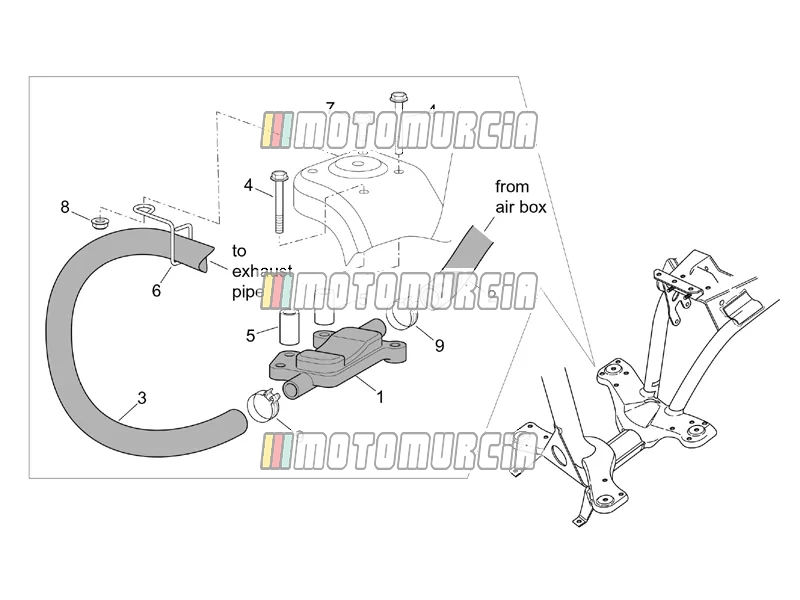 Cadre » air secondaire