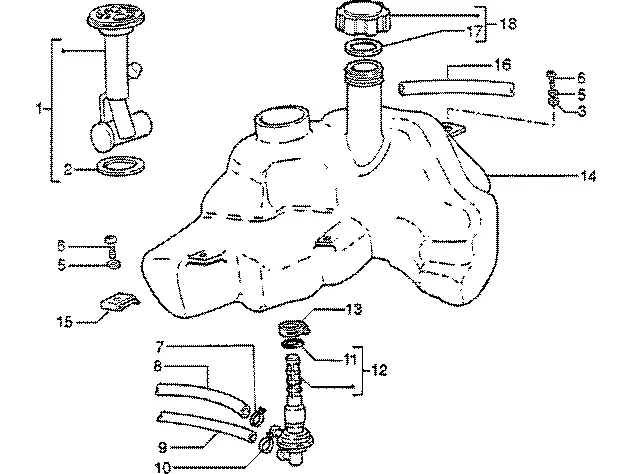 Brandstoftank