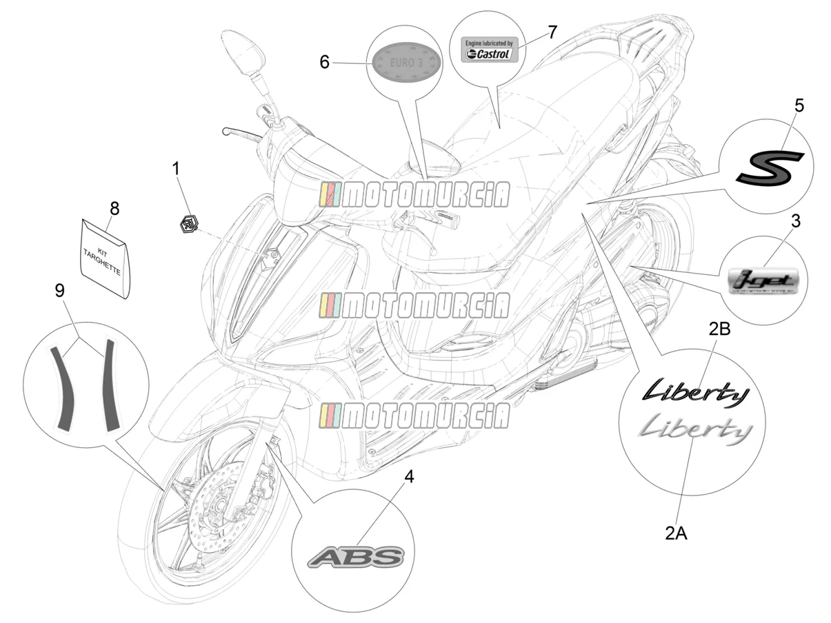 Platen - emblemen