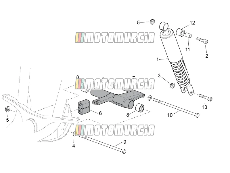 Frame » r.shock absorber-connect. hengel