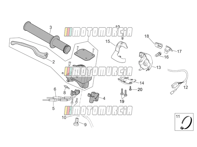 Cadre » commandes droites