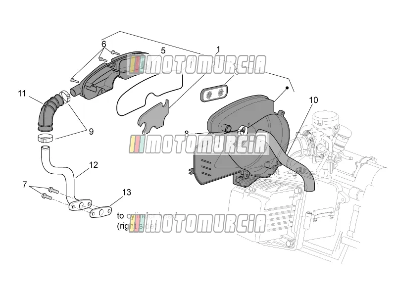 Moteur » air secondaire