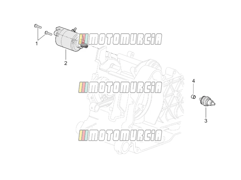 Startmotor - ontstekingsunit